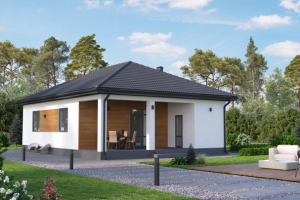 Визуализация коттеджа