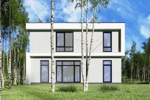 3D визуализация коттеджа