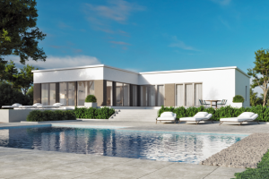 Визуализация загородного дома