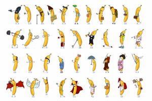 Персонажи: Банан