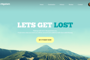 Landing Page тур-фирмы YokNgalam