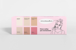 Упаковка для мини-набора декоративной косметики