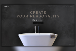 Дизайн сайта компании PANTEON