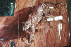 Наружная эксклюзивная реклама- роспись и скульптура