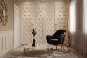 Гостиная в арт-деко