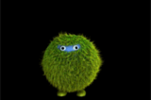 Анимация лохматика