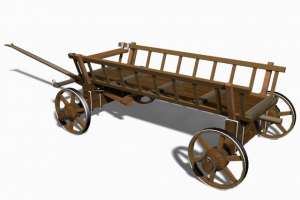 Телега (Модель для игры)