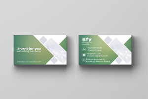 Визитка для event-агенства "Event For You"