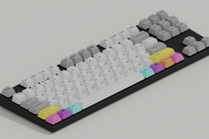 Фотореалистичная модель клавиатуры Varmilo