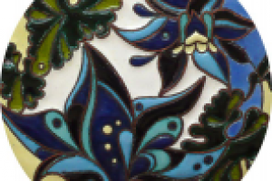 "Водосбор", горячая эмаль