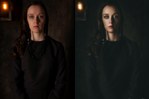 Фотосъемка, цвет и ретушь (до / после)