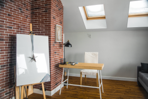 Интерьерная съемка. Кабинет-мастерская