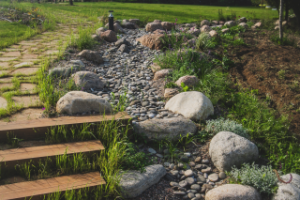 Съемка ландшафтного дизайна