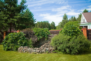 Съемка ландшафтного дизайна