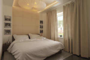 House in modern style (bedroom1)