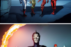 Концеп-арт моих супер героев по мативам героев комиксов марвел