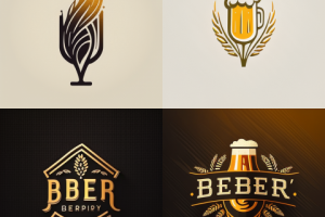 Логотип пивного магазина