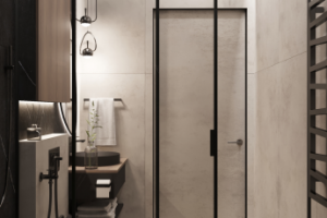 Дизайн, визуализация интерьера ванной