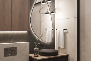 Дизайн, визуализация интерьера ванной