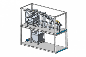 Конвейер сортировки материала