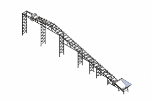 Конвейер для погрузки угля