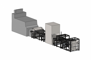 Конвейерная линия прессования