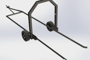 Разработка прицепа для перевозки сена