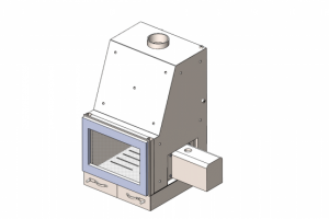 Печь домовая/банная на бревне и брикетах