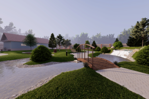 Визуализация частной территории