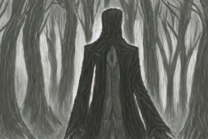 Призрак в тёмном лесу