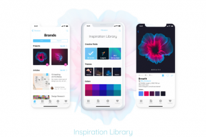 Приложение по поиску вдохновения для дизайнеров