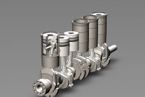 Кривошипно-шатунный узел