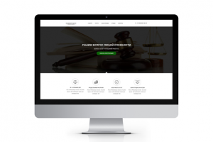 Сайт юридических услуг