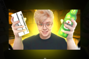 Баннер для видео на YouTube по компьютерной игре CS:GO