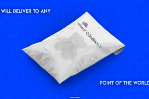 Дизайн упаковки для доставки товара.