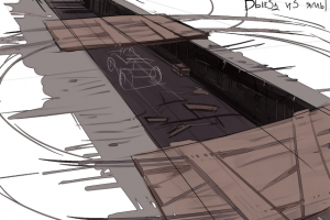 Выезд из ямы - трасса