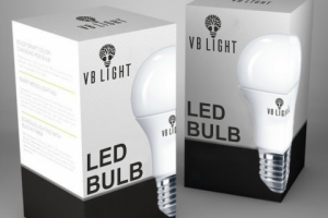 Создание логотипа и дизайн упаковки лампочек