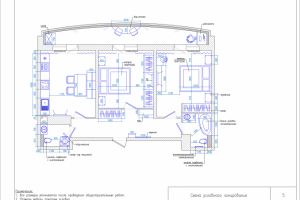 Схема условного зонирования