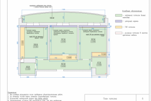 План потолка