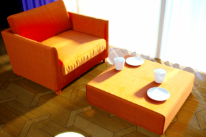 Интерьер. Диванчик