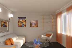 небольшая комната