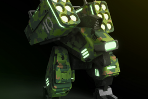 Робот в ZBrush