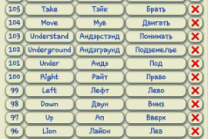 Мобильный словарик