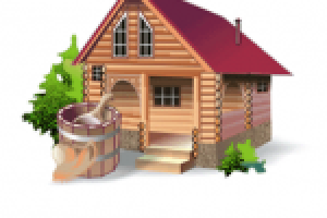 Иконка раздела "Бани"