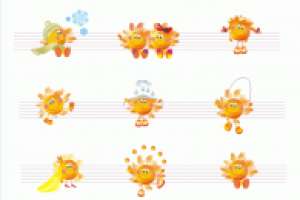 Иконки «Солнышко»