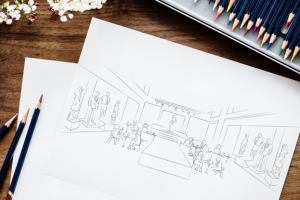 Иконка в виде эскиза 2