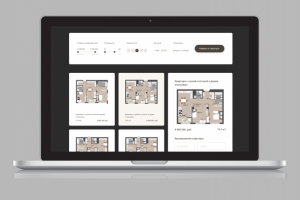 Website | Главная страница ЖК "Аквамарин"