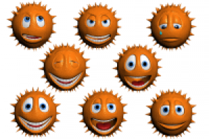 3d моделирование персонажей "дикий апельсин"