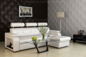 моделинг и рендер мебели