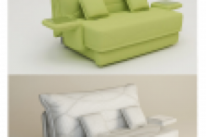 моделинг дивана